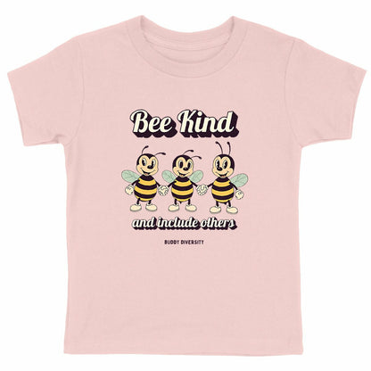 Bee Kind and Include Others | Organic Cotton Kids T-shirt