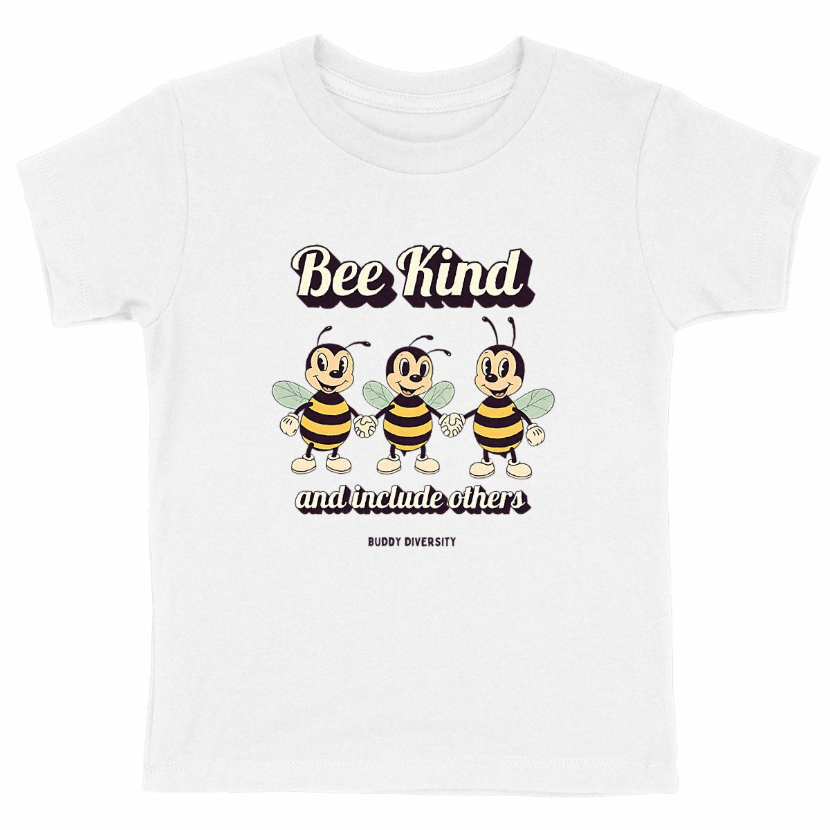 Bee Kind and Include Others | Organic Cotton Kids T-shirt